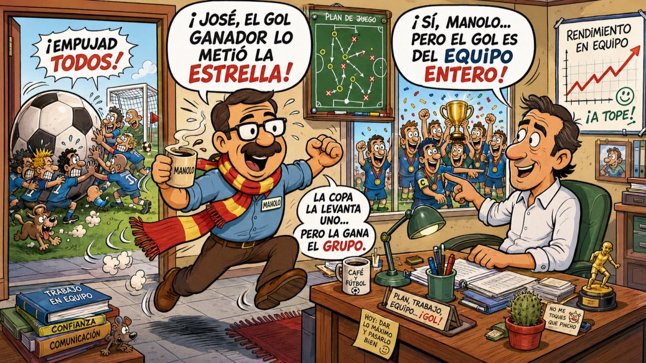Manolo y el gol