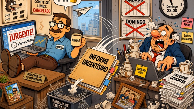 Manolo, director de lo importante