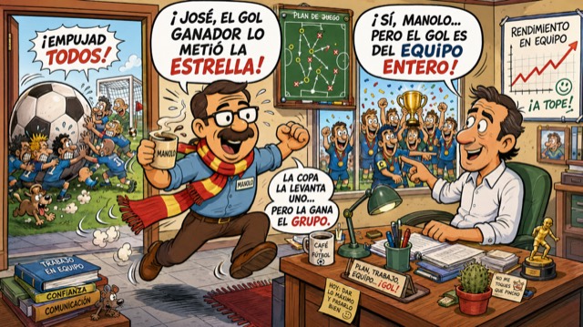 Manolo y el gol