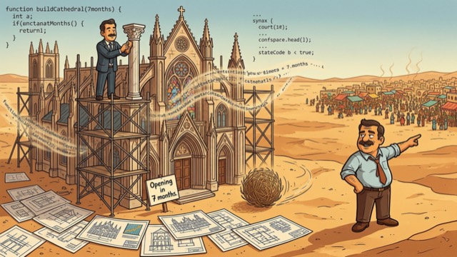 Manolo y la catedral