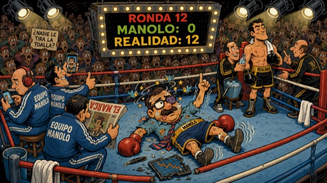 Manolo no tiene al equipo de Topuria